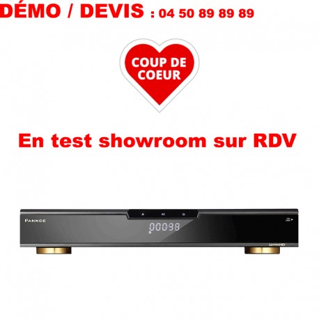 Pannde PD-670X EU : lecteur BluRay 4K UHD universel avec baie HDD